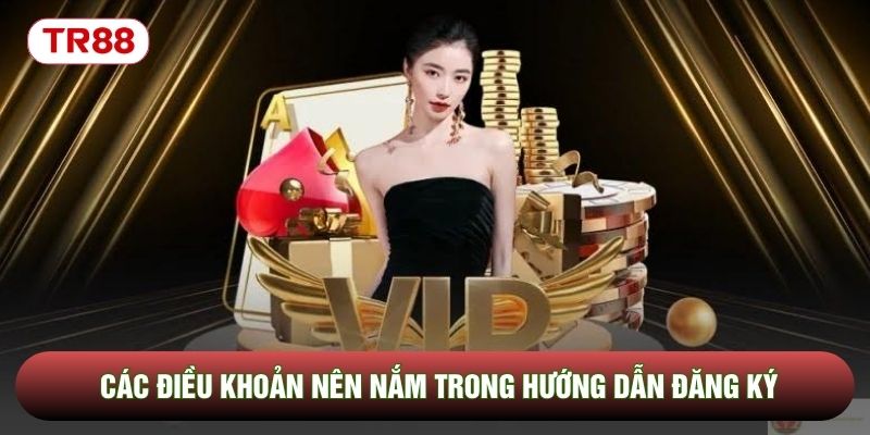 Các điều khoản nên nắm trong Hướng dẫn Đăng ký Các điều khoản nên nắm trong Hướng dẫn Đăng ký